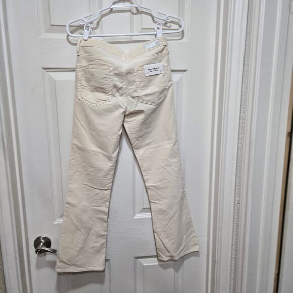 AG The Jodi Crop Lace-Up Jeans Size 27 High Rise Slim Flare Crop - Picture 11 of 12